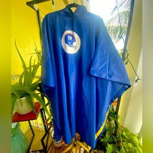 3/$15 Bundle!! New York Giants heavy duty rain poncho sports team